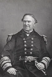 Retrato del Almirante David Glascoe Farragut (1801-70)